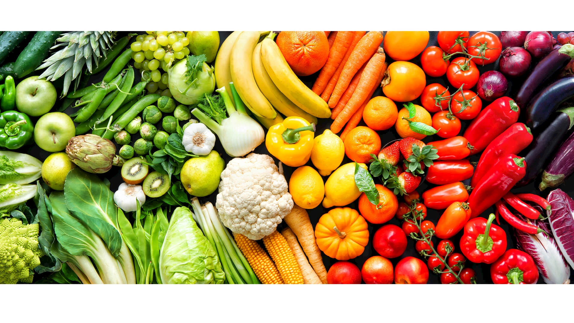 Gemischtes Obst und Gemüse